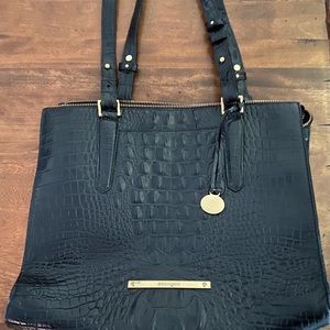 Brahmin Black leather bag.